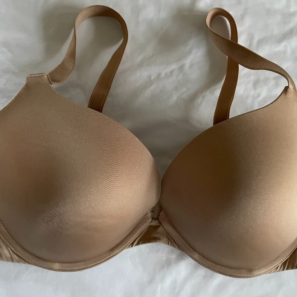 Soma Ravishing Plunge Push Up Tan Bra 38D Convertible Straps